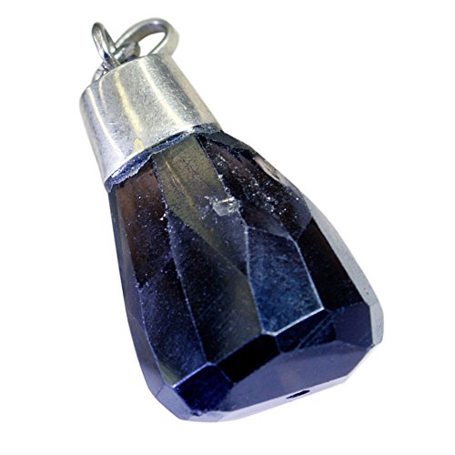 Pendentif argent et quartz fumé : collier talisman contre les énergies négatives