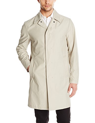 Theory Men's Varvo Morist Technical Trench Coat, Puttie, XX-Large