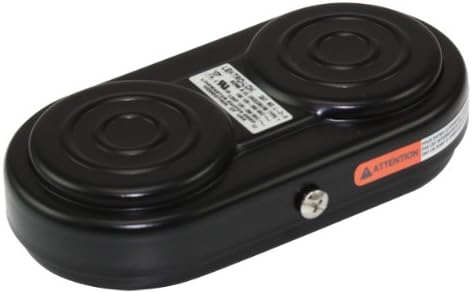 Linemaster L-2-S Lektro-Lok Rocker Action Foot Switch, Electrical, Single Pedal, Momentary, SPDT Each Side, No Guard, Black