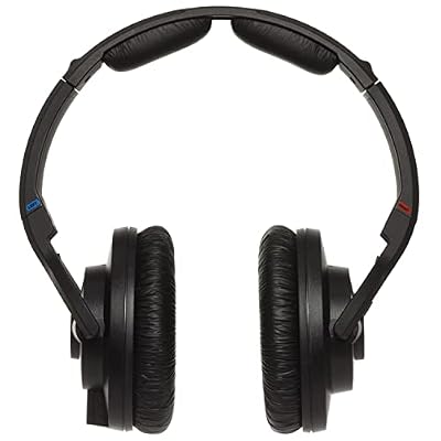 KRK KNS 6402 Studio Mixing/Mastering Headphones, Black (KNS-6402)