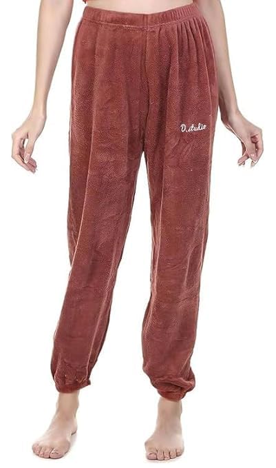 Fleece Pajama Essentials: Keep Your Women Cozy All Night Pack of 1 Pcs-image-4