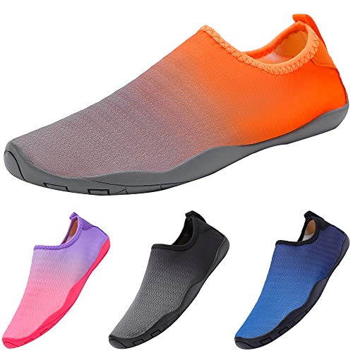 Lightweight Comfortable Water Shoes for Men Women Barefoot Quick Dry Aqua Shoes Outdoor Beach Shoes for Diving Walking Boating Swimming Surfing Yoga