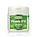 Produktbild Vitamin B12 (Methylcobalamin), 5000 µg, extra hochdosiert, 180 Tabletten, vegan  für mehr Energie. Wichtig für das Nervensystem und die Blutbildung. OHNE künstliche Zusätze. Ohne Gentechnik.