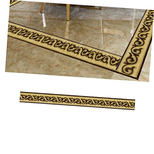 Uonlytech Adesivos De Parede De Flores Adesivos De Flores Papel De Parede Floral Linha Da Cintura Ad