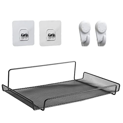 Decorhome Bastidor de almacenamiento para enrutadores, Bastidor de enrutador, decodificador de TV, Caja de TV con enrutador WiFi, caja de almacenamiento de Control remoto WiFi para dormitorio, sala de