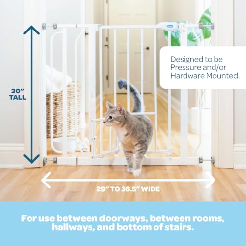 image for Carlson Pet Products Carlson 29.5–36.5” Extra Wide Dog Gate with S