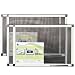 Fenestrelle Expandable Window Screen, 2 Way Adjustable, Horizontal (15"h fits 21-40"w) or Convert to Vertical (21"h fits 15-28"w), 2 Pack