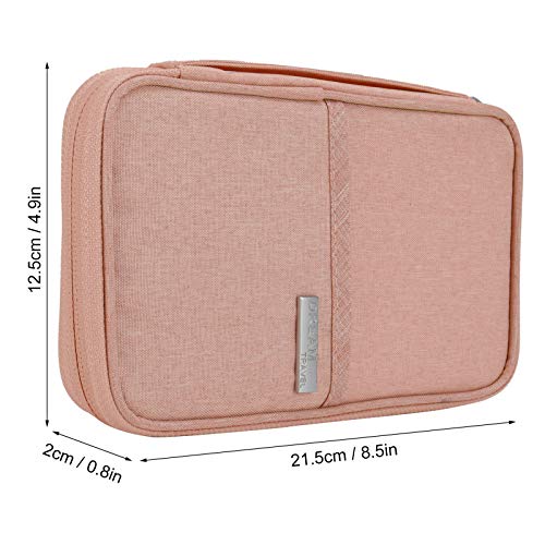 Bolsa para passaporte, impermeável, portátil, leve, resistente a rasgos, porta-documentos de viagem,