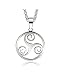 Produktbild Xanadu Evolution keltisch-e Kette Triskele Anhänger 29mm Edelstahl inklusive 55cm Edelstahl Halskette keltischer schmuck