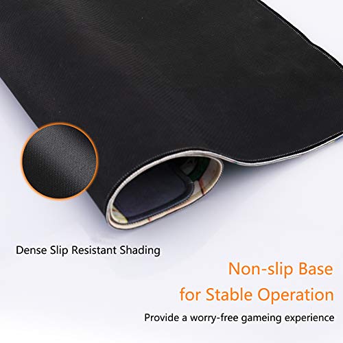 Maikerry Plants VS Zombies Toy PVC Battle Map Can Play With Plush,PVZ Mouse Pad