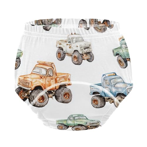 Image of Toddler Potty Training Underwear Cotton Absorbent Soft Baby Girl Boy Potty Training Pant 2t-5t