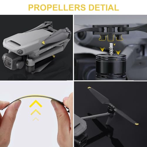 Hélices Mavic 3 à dégagement rapide montage simple et rapide
