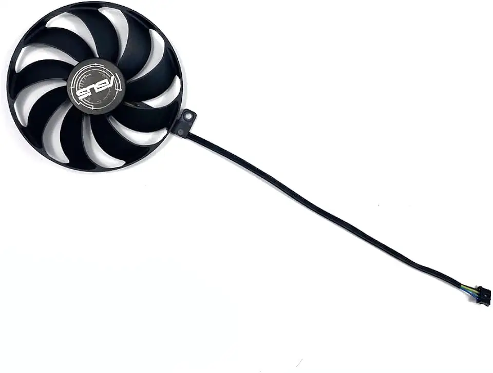 for Cooling Fan 90MM 4PIN T129215SU for ASUS Dual RTX 2060 2070 2080 for Super for EVO Advanced Graphics Card Fan Fans(Purple)