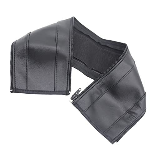 Alasum カバー アームレストバンパー のハンドルカバー のバンパー ハンドルスリーブ 用アームレストカバー レザー Black