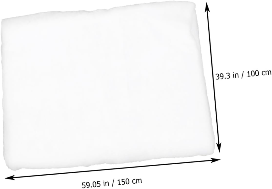 MAGICLULU 2Pcs Thick Artificial Snow Blanket for Home Decoration Snow for Christmas Village and Indoor Winter Scenes for Holiday and DIY Crafts