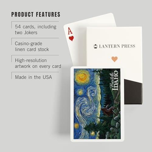 52 Cartas Póker Pocatello Idaho Bigfoot miniatura 3