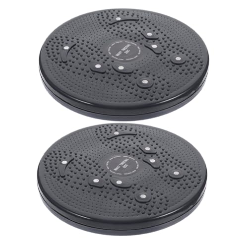 KOMBIUDA 2pezzi Disco Rotante per Esercizi Aerobici Twisting Waist Disc per Allenamento e Modellamento Attrezzatura Fitness e attività Indoor