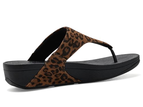 Image of FitFlop Women's LULU Suede Toe-Post Sandals | Lightweight Summer Walking Sandals with Cushioned Comfort, Arch Support & Grip