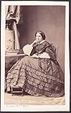  Comtesse de Guinaumont / Portrait CDV Foto Photo vintage noblesse Adel