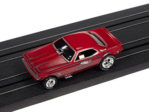 Auto World Hot Wheels Classics 4Gear - 1970'S Plymouth Cuda Ho Scale Slot Car #TOP2