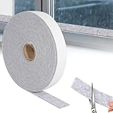 VUTYNKO Filzband Selbstklebend, 10m x 3cm x 0.4cm Filzstreifen Selbstklebend Möbelgleiter Schallschutz Filzgleiter Rolle, Kondensationsabsorber Zum Stühle Möbel Oder Fenster