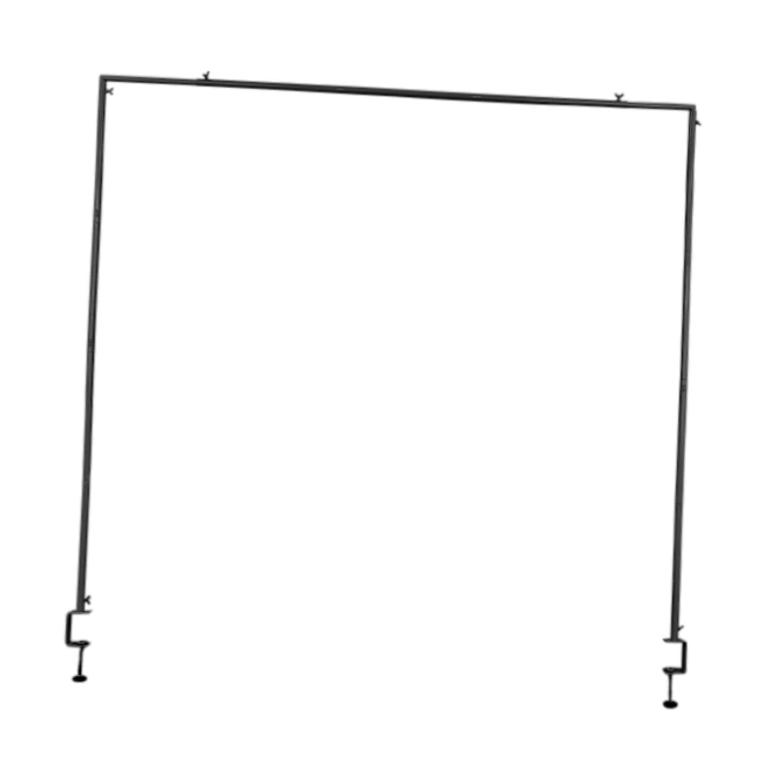Metal Balloon Arch Frame With Clips For Wedding Table Decor,nero