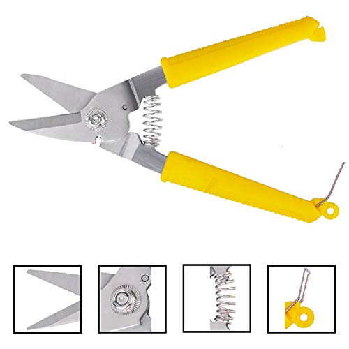 Image of Mario Scissors for Gardening /Purnning Work - 8.26 inch / 210 mm - Strong Cutting Scissors, Safe to Handel - Premium Stainless Steel Blade Scissors - MGS 701
