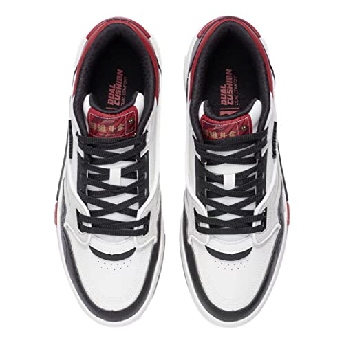 Li-Ning Xiao Zhan Men 001 Btc Rich Everyday Lifestyle Shoes Leisure Sneakers Wearable Lining Dual Cushion Sport Shoes Black Red Agcs023-3H Us 10 #TOP2