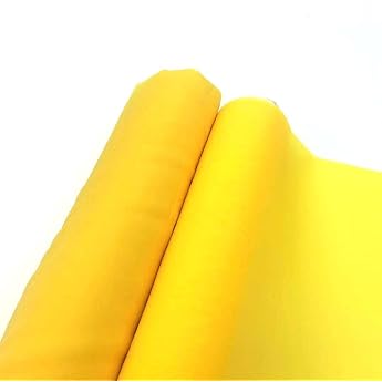 EsportsMJJ Polyester Screen Printing Mesh Fabric 300m/120T Yellow