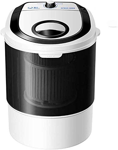 QUZHCP Tragbare Waschmaschine, Automatische Waschmaschine Portable, 2,5 Kg Waschen Kapazität, PP-Material, PP Material, Einknopf-Bedienung, Transparent Barrel Cover