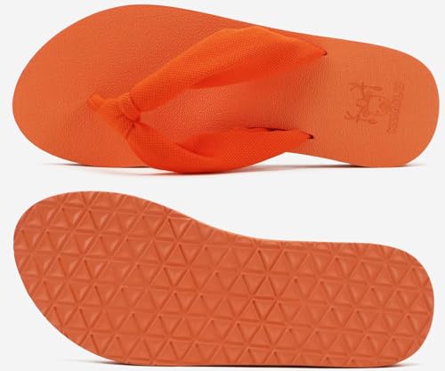 Image of KuaiLu Flip Flops for Women with Arch Support Summer Beach Thong Sandals