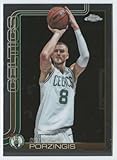 2025-26 TOPPS CHROME #41 KRISTAPS PORZINGIS BOSTON CELTICS BASKETBALL OFFICIAL TRADING CARD OF NBA