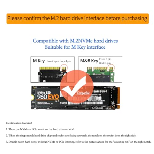Caja externa para SSD M.2 con USB C 10GBps miniatura 5