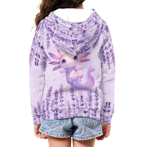 Image of Unisex Zipper Sweatshirt Boys Girls Hooded with 2 Pocket Pullover Hoodies for 6-16Y Kids
