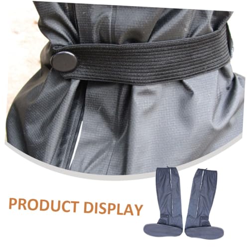 Overshoes Antideslizantes para Ciclismo Negro miniatura 5