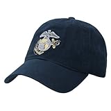UNITED STATES US MARINES NAVY BLUE POLO STYLE BASEBALL CAP CAPS HAT HATS