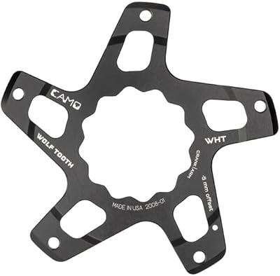 Wolf Tooth CAMO Direct Mount Spider for White Industries Boost 52mm Black
