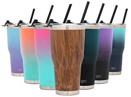 Simple Modern 30oz Cruiser Tumbler with Straw & Closing Lid Travel Mug Gift