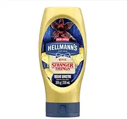 Maionese Queijo Sinistro Hellmann's Stranger Squeeze 335g