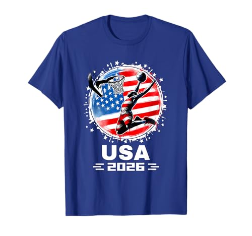 Camiseta de baloncesto USA Go USA Team bandera de Estados Unidos 2026 baloncesto Camiseta
