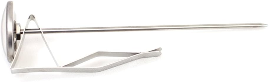 Barista Basics 5 Adjustable Milk Frothing Thermometer for Perfect Espresso, Latte, Coffee - NSF Approved, 0-220F Range