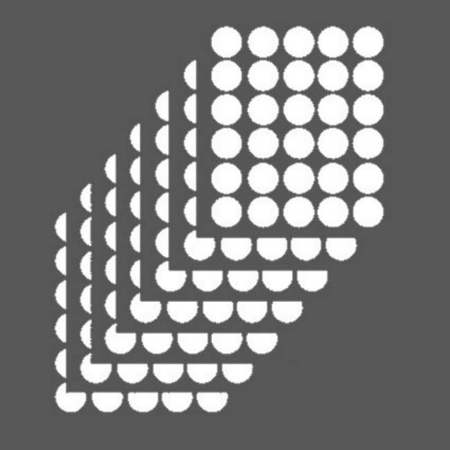 Homemania Sticker, Vinyl, White