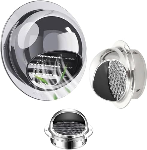 Grille d'aération anti-insectes en inox pour stopper l'humidité