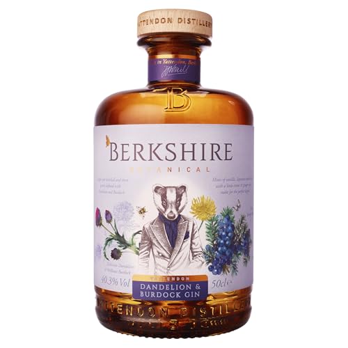 Berkshire Botanical Dandelion and Burdock Gin, 50 cl