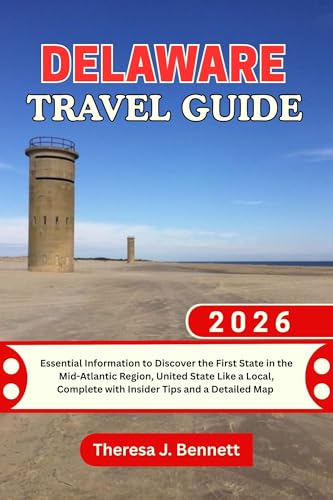 Delaware Travel Guide 2026: Essential Information to Discover the First State in the Mid-Atlantic Region, United State Like a Local, Complete with Insider ... Map (See It Local, Map It Right Book 52)