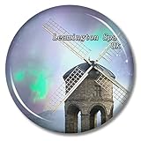 Abridor de botellas oculto UK Leamington - Adhesivo magnético para nevera (2,28 pulgadas)