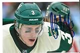 Charlie Coyle Signed Minnesota Wild 4x6 Photo #5 Boston Bruins - Autographed NHL Photos