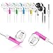Wholesale Kids Bulk Earbuds Headphones Earphones, 6 Assorted Colors,For Schools, Libraries, Hospitals (10pack)