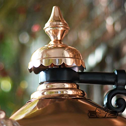 Black Country Metal Works Large Copper Top Fix Hanging Corner Wall Lantern Suspensded Light 66 x 48cm steampunk buy now online Black Country Metal Works Large Copper Top Fix Hanging Corner Wall Lantern Suspensded Light 66 x 48cm steampunk buy now online