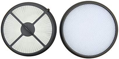 Hepa Media Filter + Primary Filter Replacement Kit for Hoover WindTunnel Air Bagless Upright Model UH70400 & UH70405, Compatible with Part # 303902001 & 303903001